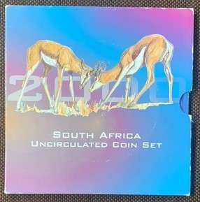 " South Africa 2000 Unc Set Old Coat of Arms "