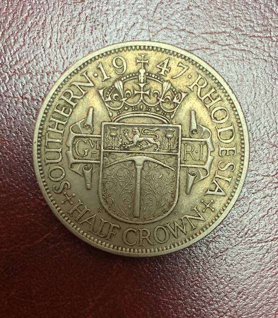 Southern Rhodesia 1947 - Half Crown