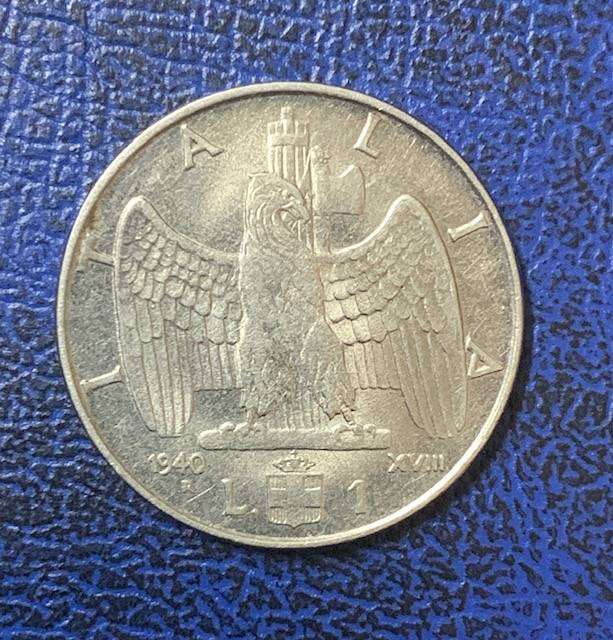 !!! Italy 1940 - 1 Lira  !!!