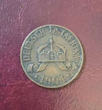 German East Africa 1904 A  1 Heller