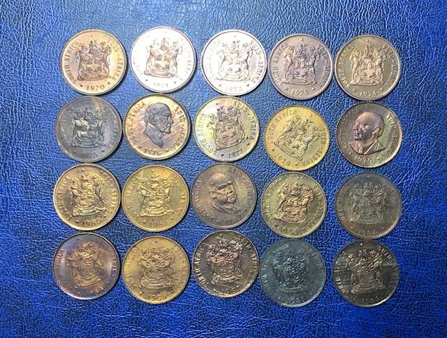 " South Africa 2nd Decimal Proof 2 Cents "