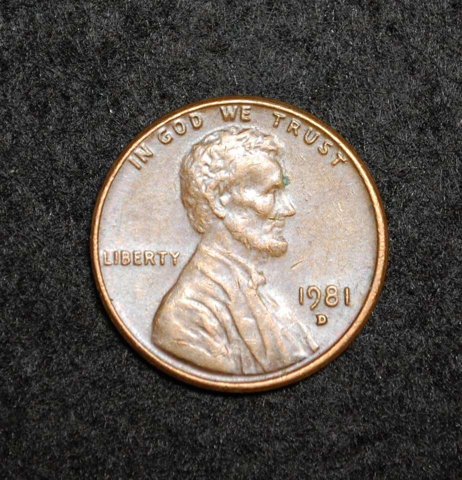 !!! USA 1981D 1 Cent  !!!