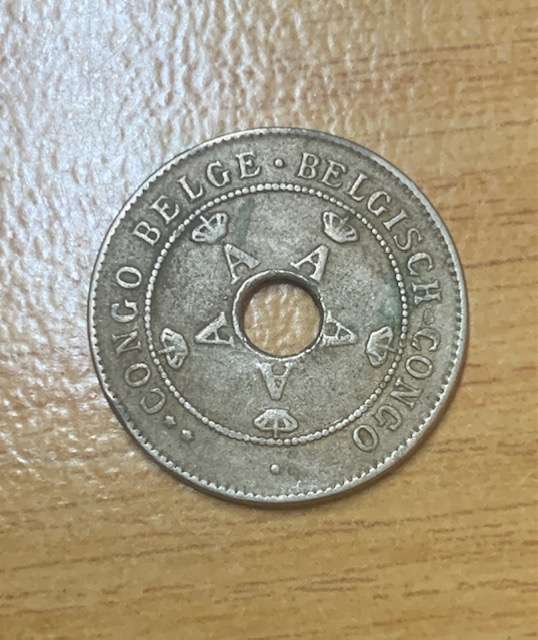Belgian Congo 1911 10 Centimes