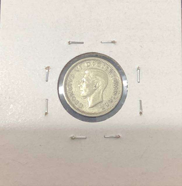 British 3 Pence  - 1944