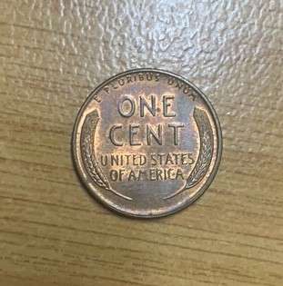 !!! USA 1955S Wheat Penny/ 1 Cent  !!!