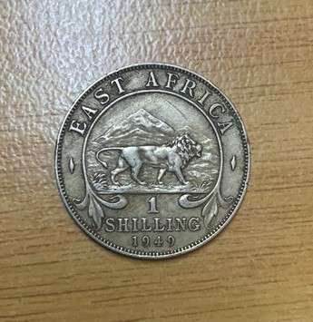 !!! East Africa 1949 One Shilling !!!