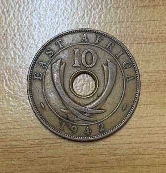 East Africa 1942 - 10 Cent