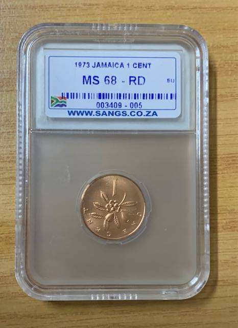 !!! Jamaica 1973 1 cent !!!