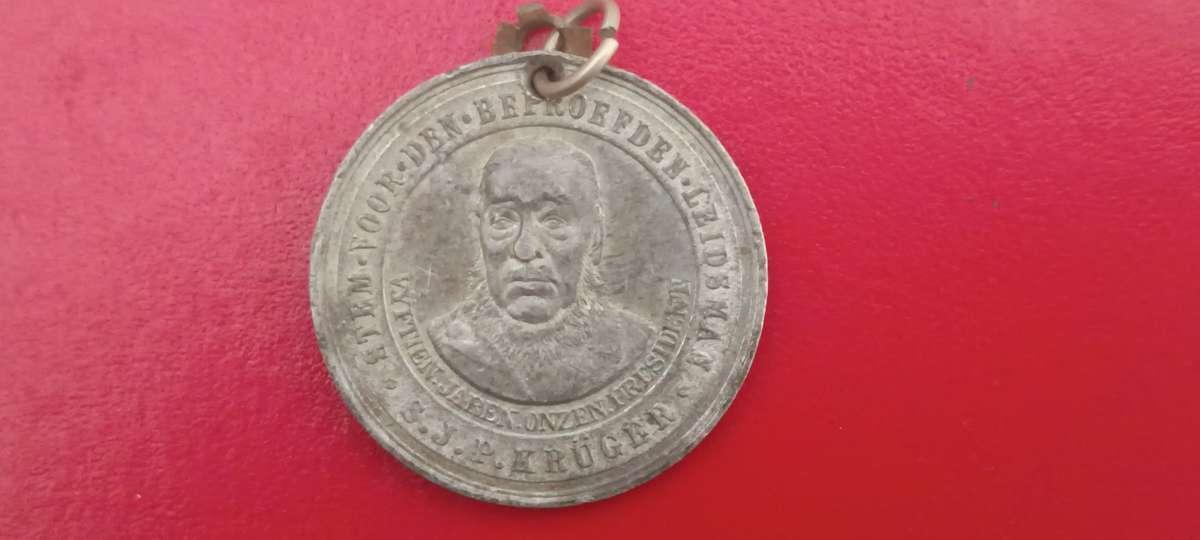 ***PAUL KRUGER RE-ELECTION CAMPAIGN MEDAL 1898***