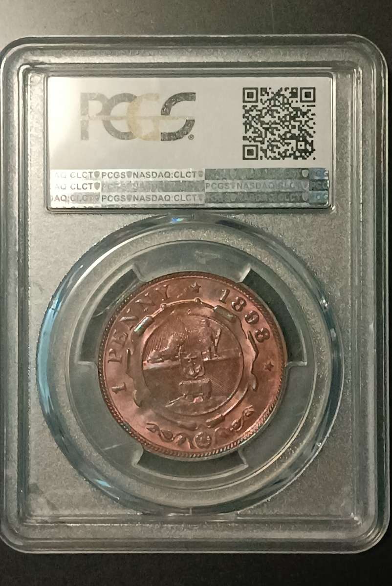 ***ZAR 1898 PENNY PCGS MS64BN HIGH GRADE***