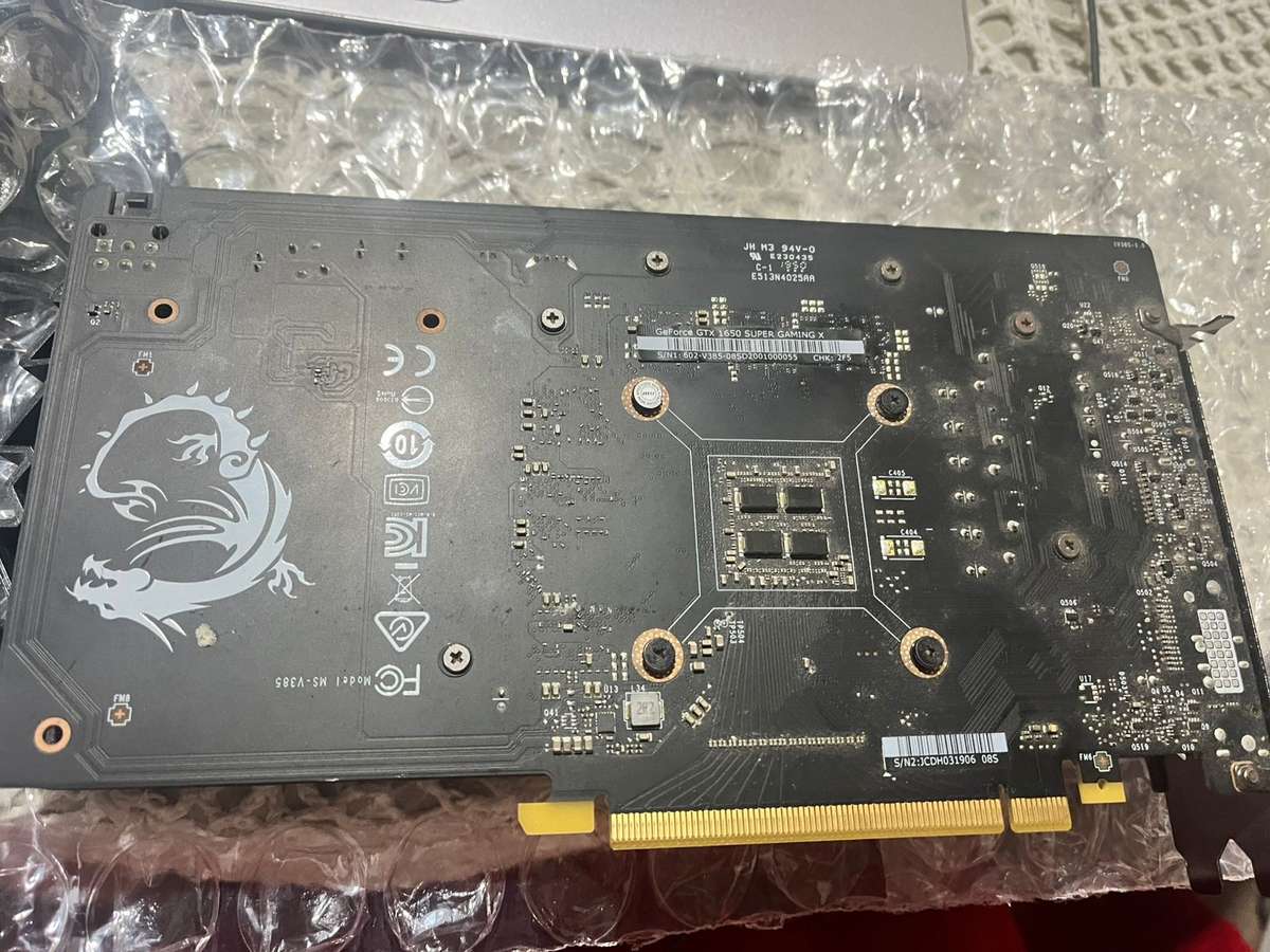 Geforce GTX 1650 Super Gaming X 4GB GFX Card