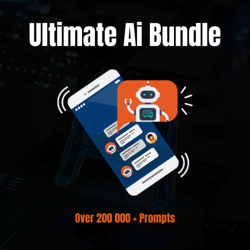 The Ultimate Ai Bundle | 200000 ChatGPT Prompts & Over 15000 MidJourney Prompts