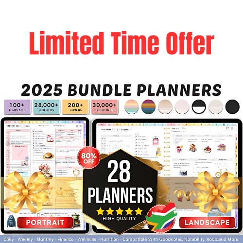 2025 Bundle Digital Planner   Premium Ultimate Digital Planner 