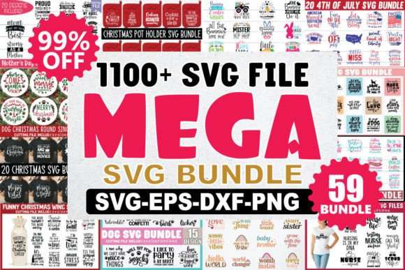 SVG Bundle  1,180 SVG Designs