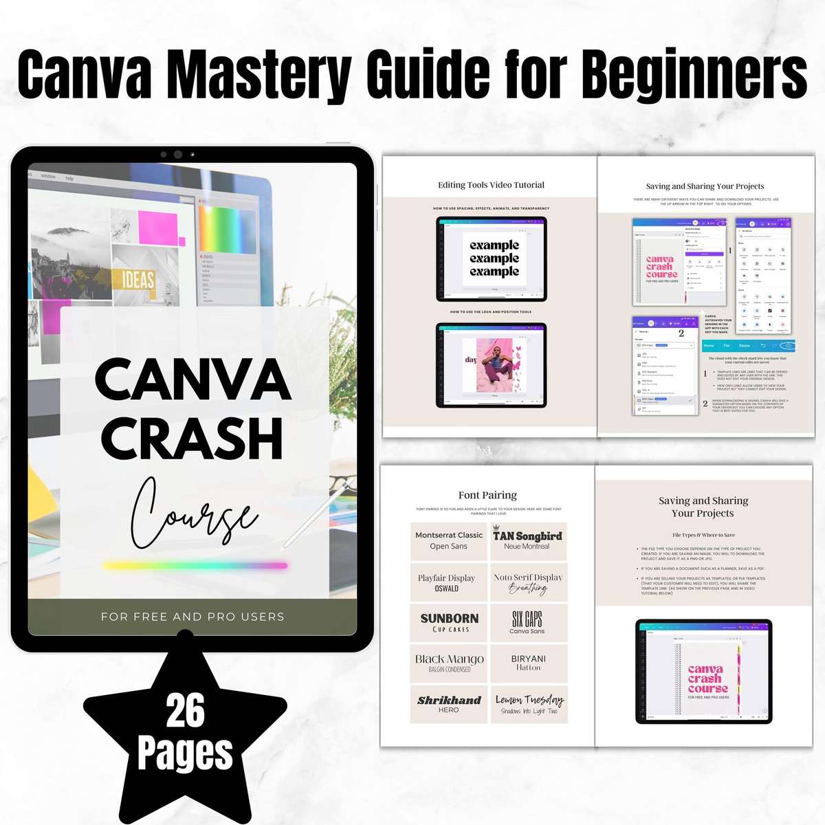 Canva Mastery Guide for Beginners and Pros | Step-by-Step Design Tutorial | Learn Canva Tips