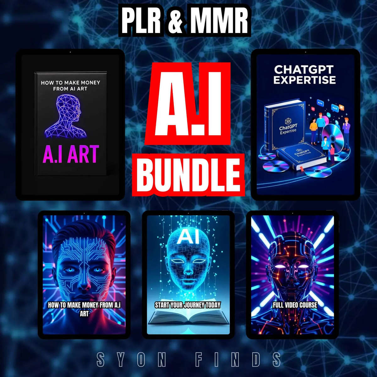 AI PLR MMR Bundle Ebook & Video Course