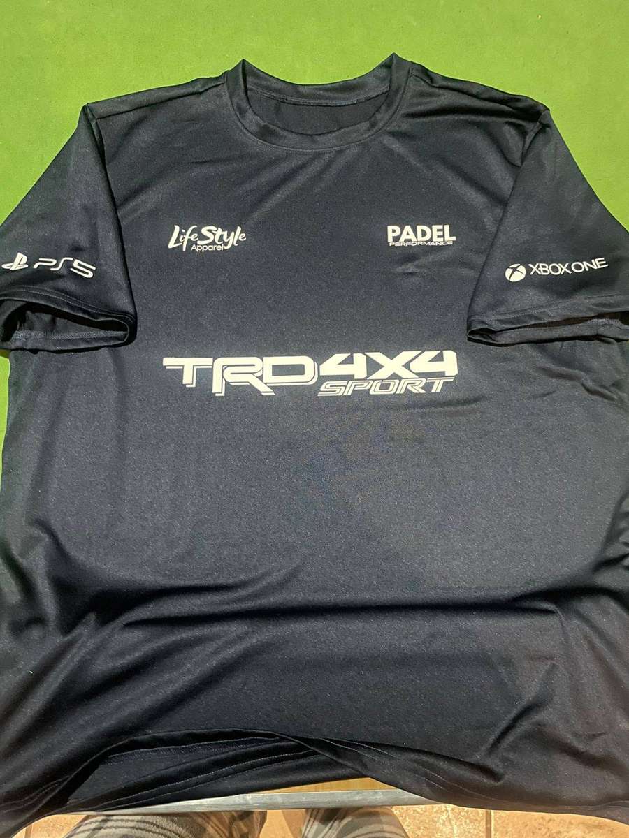 Navy Blue NEW PADEL T-Shirt Lifestyle Apparel ( X-Large )