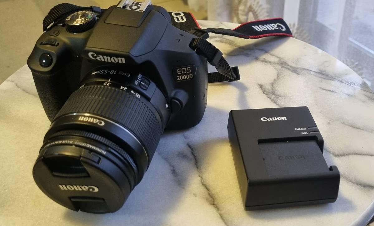 Canon EOS 2000d DSLR camera