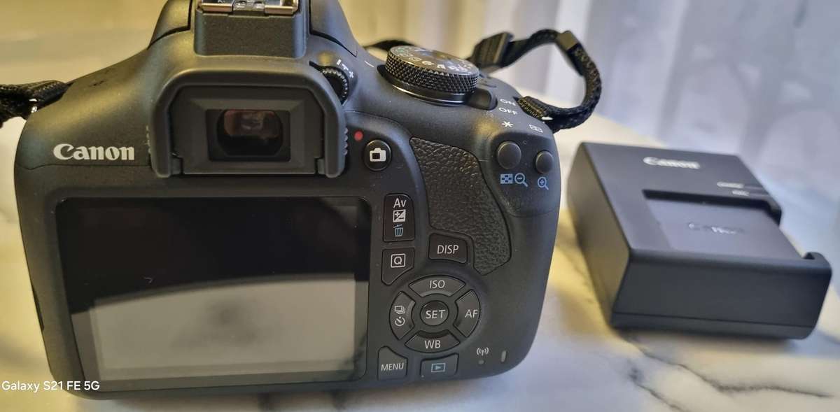 Canon EOS 2000d DSLR camera