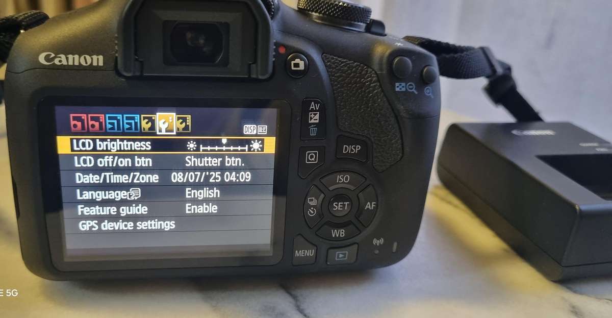 Canon EOS 2000d DSLR camera