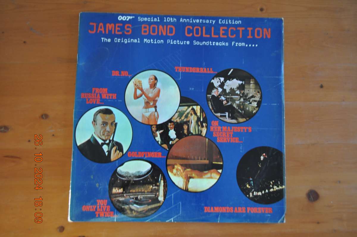 James Bond Collection - Original Motion Picture Soundtracks From ... (Double Vinyl LP)