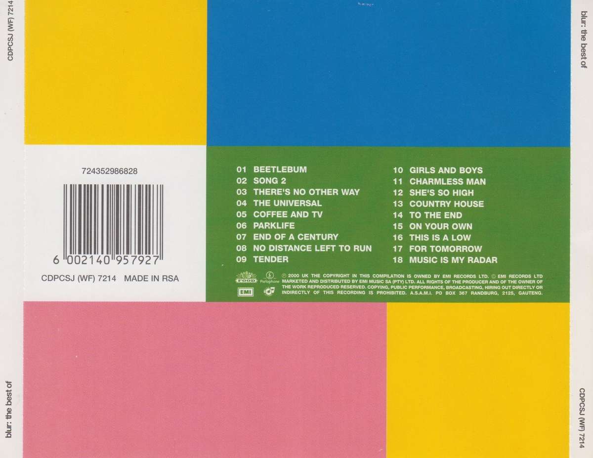 Blur - The Best Of (CD)