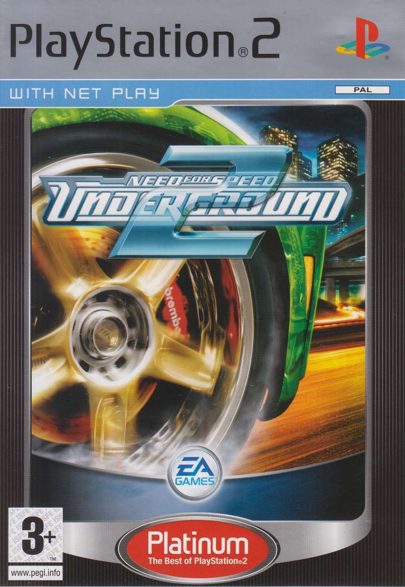 Need For Speed - Underground 2 (PS2 Platinum)