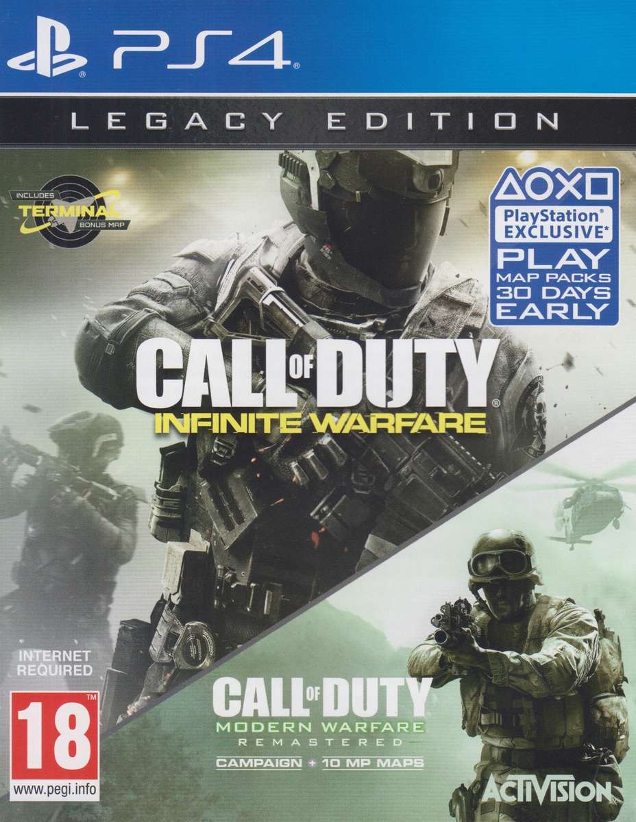 Call of Duty Infinite Warfare - Legacy Edition (PS4) [No Manual]