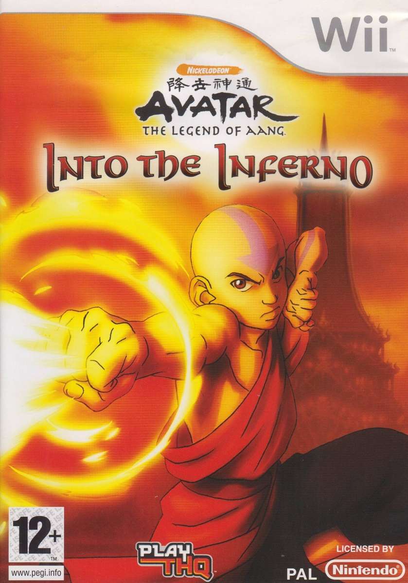 Avatar - The Legend Of Aang : Into The Inferno (Wii) [NO manual]