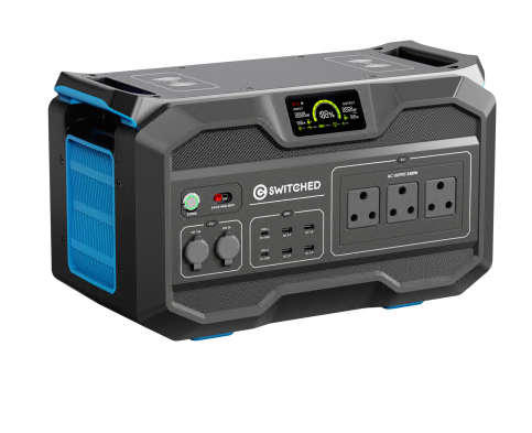 Switched 2400W/2496Wh Power Station with UPS