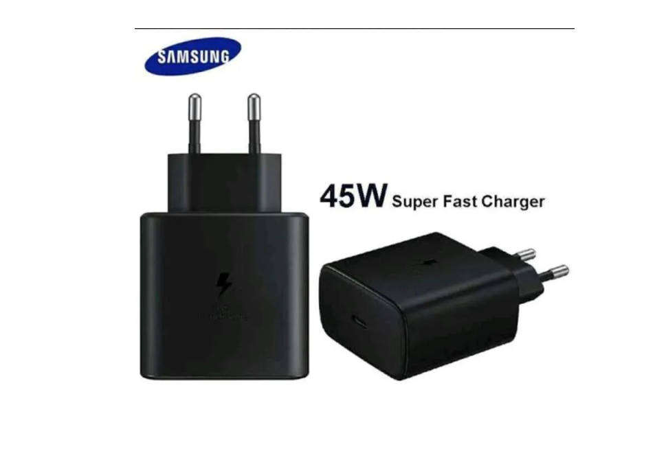 Samsung Travel Adapter 45W With Type-C Cable -Black