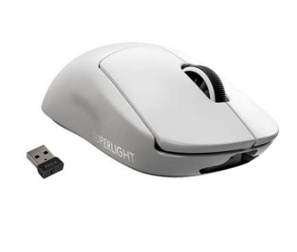 Logitech G Pro X Superlight Wireless Gaming Mouse - White