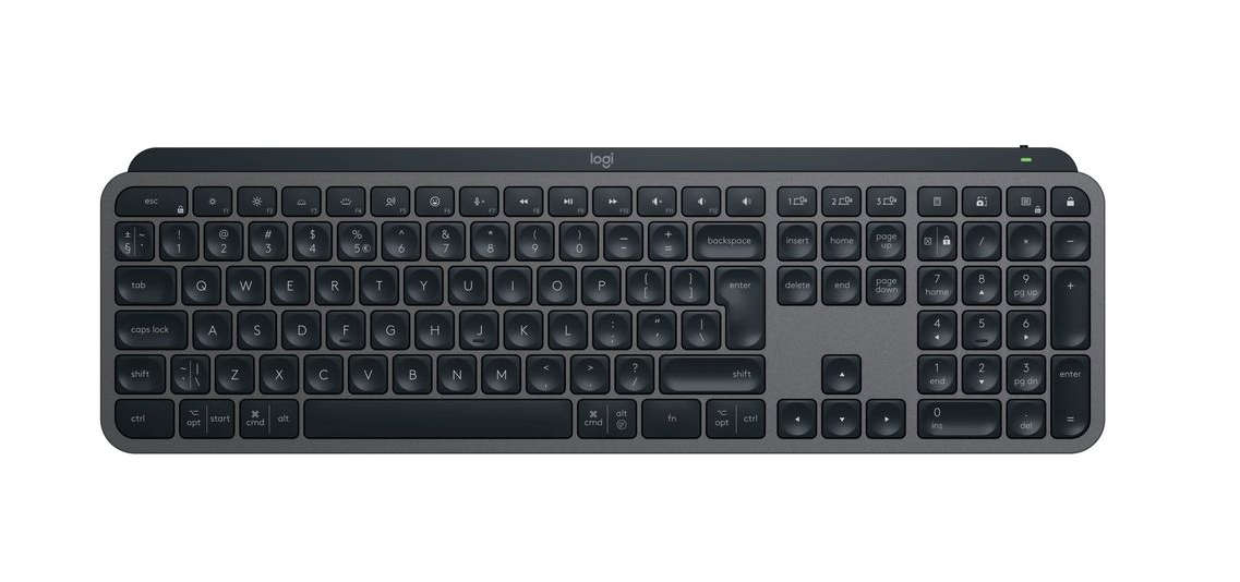 Logitech MX Keys S Low Profile - GRAPHITE