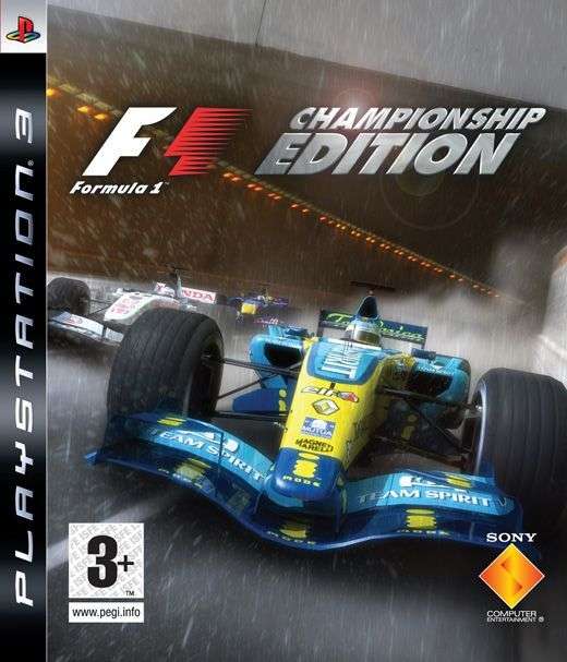 PS3 F1 Formula 1 Championship Edition