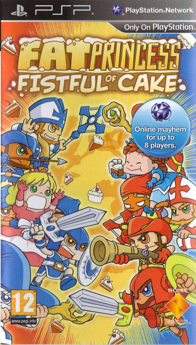 PSP Fat Princess Fistful Of Cake