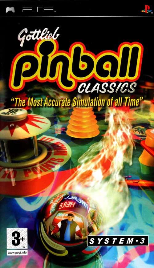 PSP Gottlieb Pinball Classics / As New