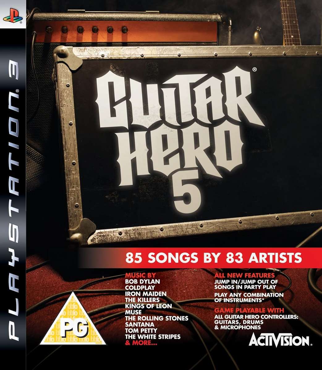 PS3 Guitar Hero 5 / Sag