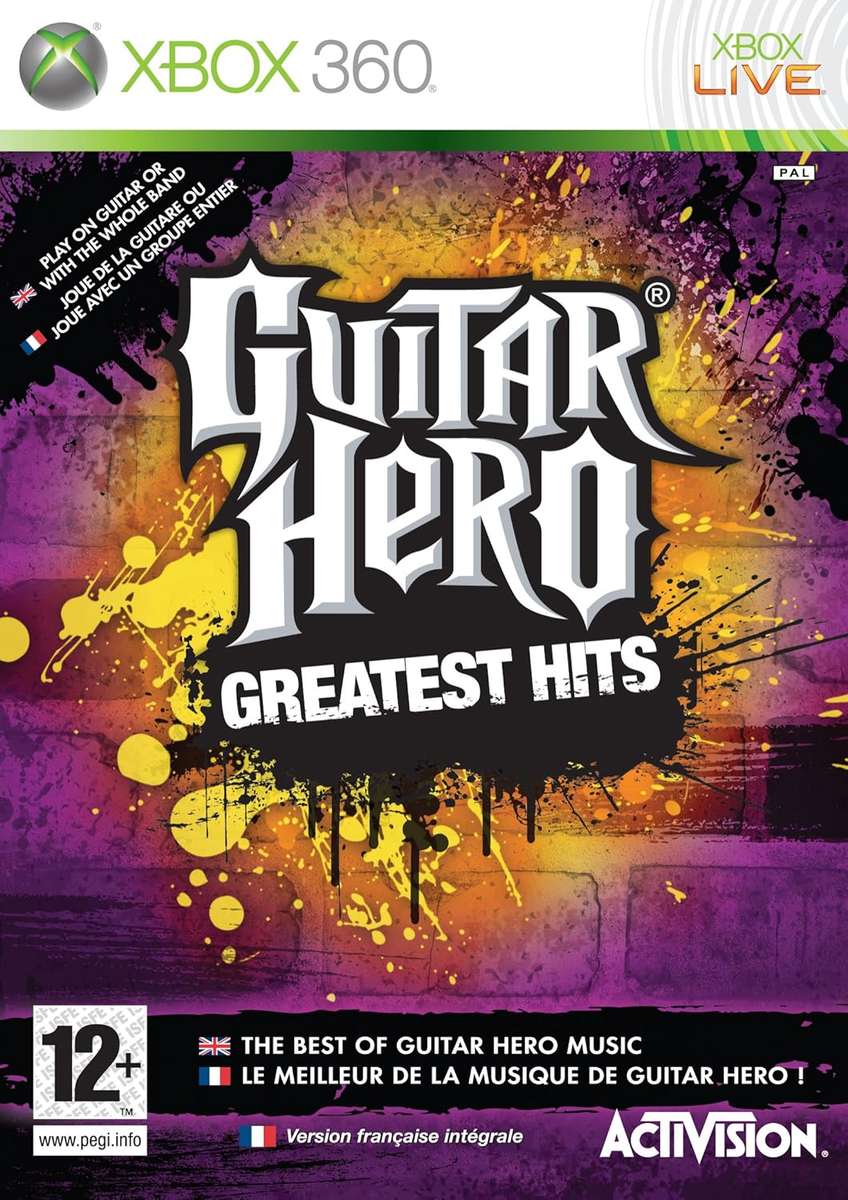 Xbox 360 Guitar Hero Greatest Hits / Original Product / Sag
