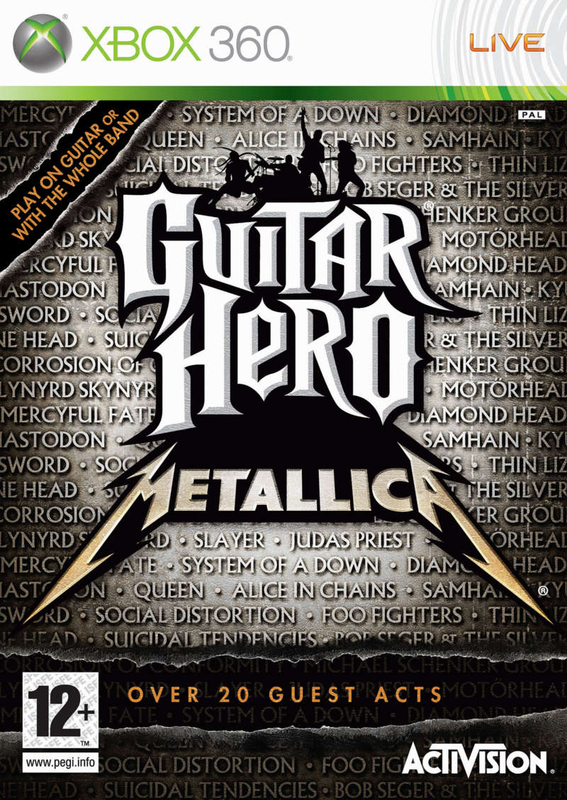 Xbox 360 Guitar Hero Metallica / Original Product / Sag