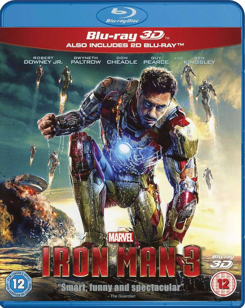 Iron Man 3 (Blu-Ray 3D)