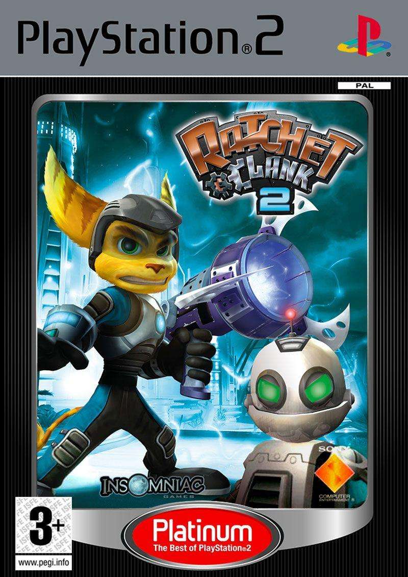 PS2 Ratchet & Clank 2 Platinum
