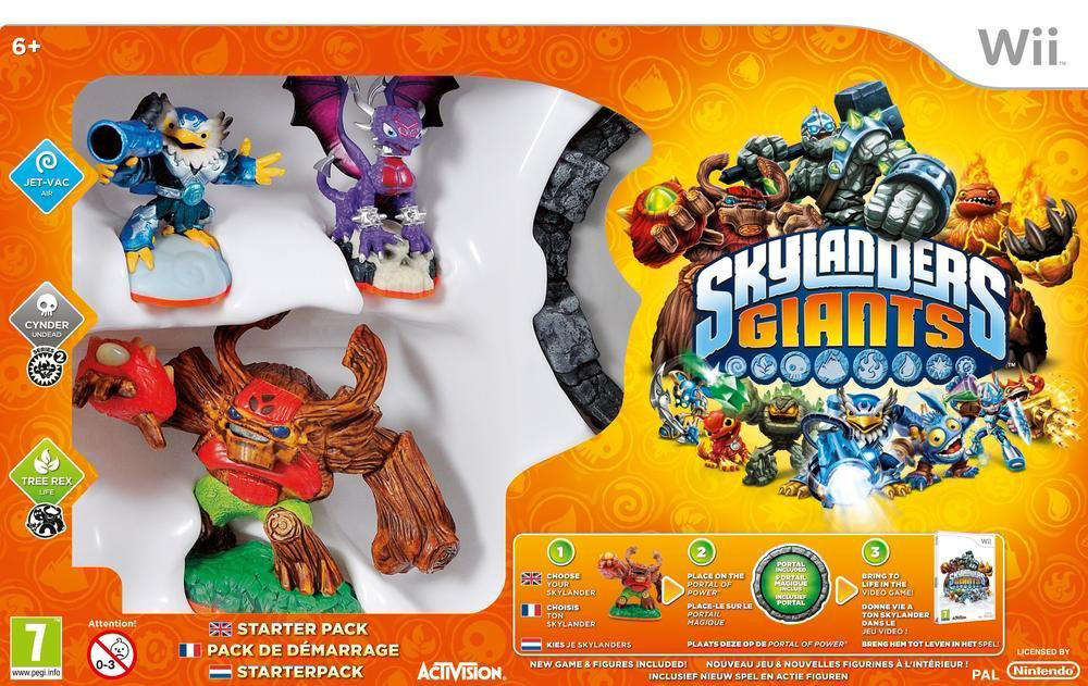 Wii Skylanders Giants Starter Pack