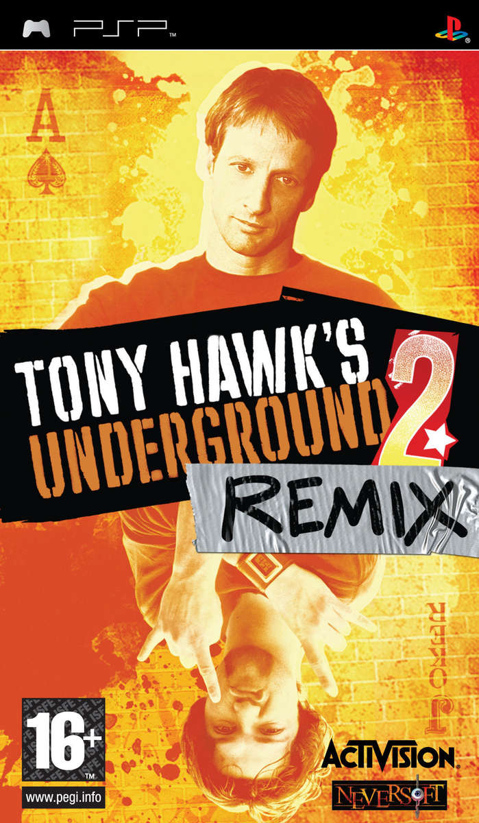 PSP Tony Hawks Underground 2 Remix