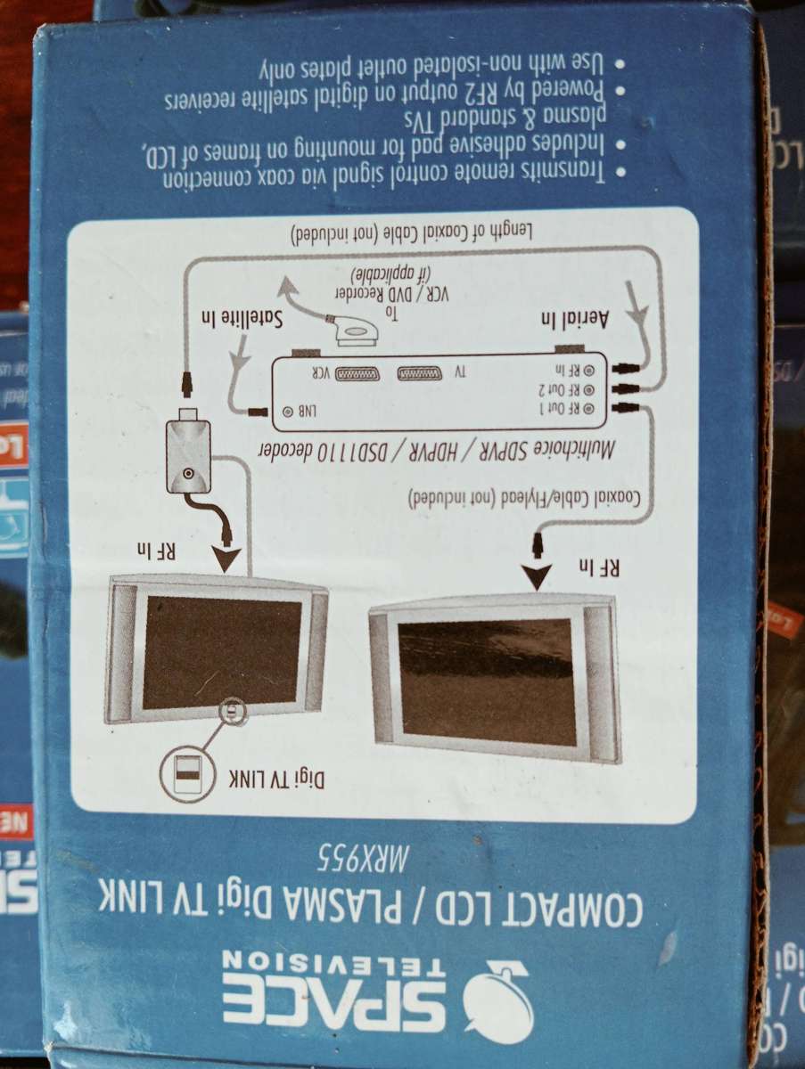 Space Television  Compatible with DSTV Remote Control (1 bid for all 24 units)