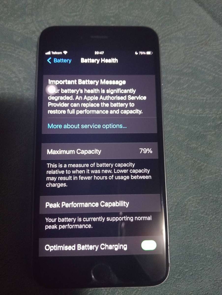 iPhone 6s plus 128gig late entry