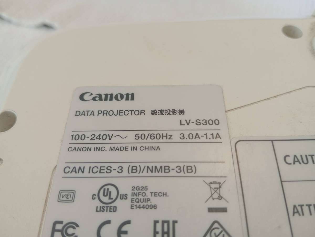 Canon LV-S300 Projector white