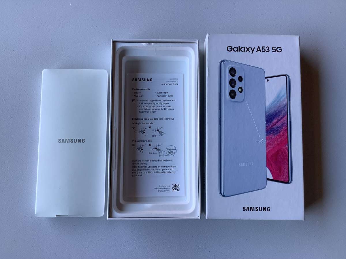 SAMSUNG A53 5G BOX.