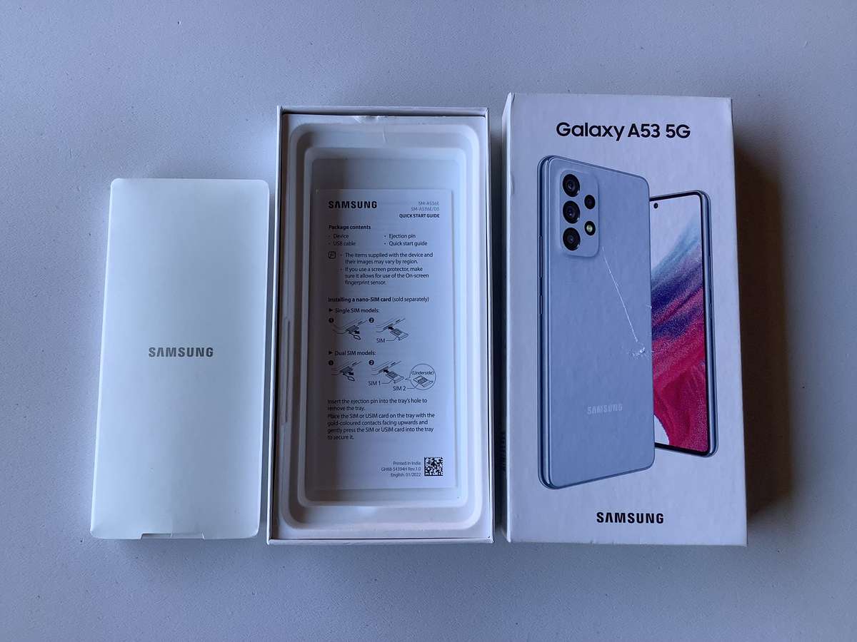 SAMSUNG A53 5G BOX.