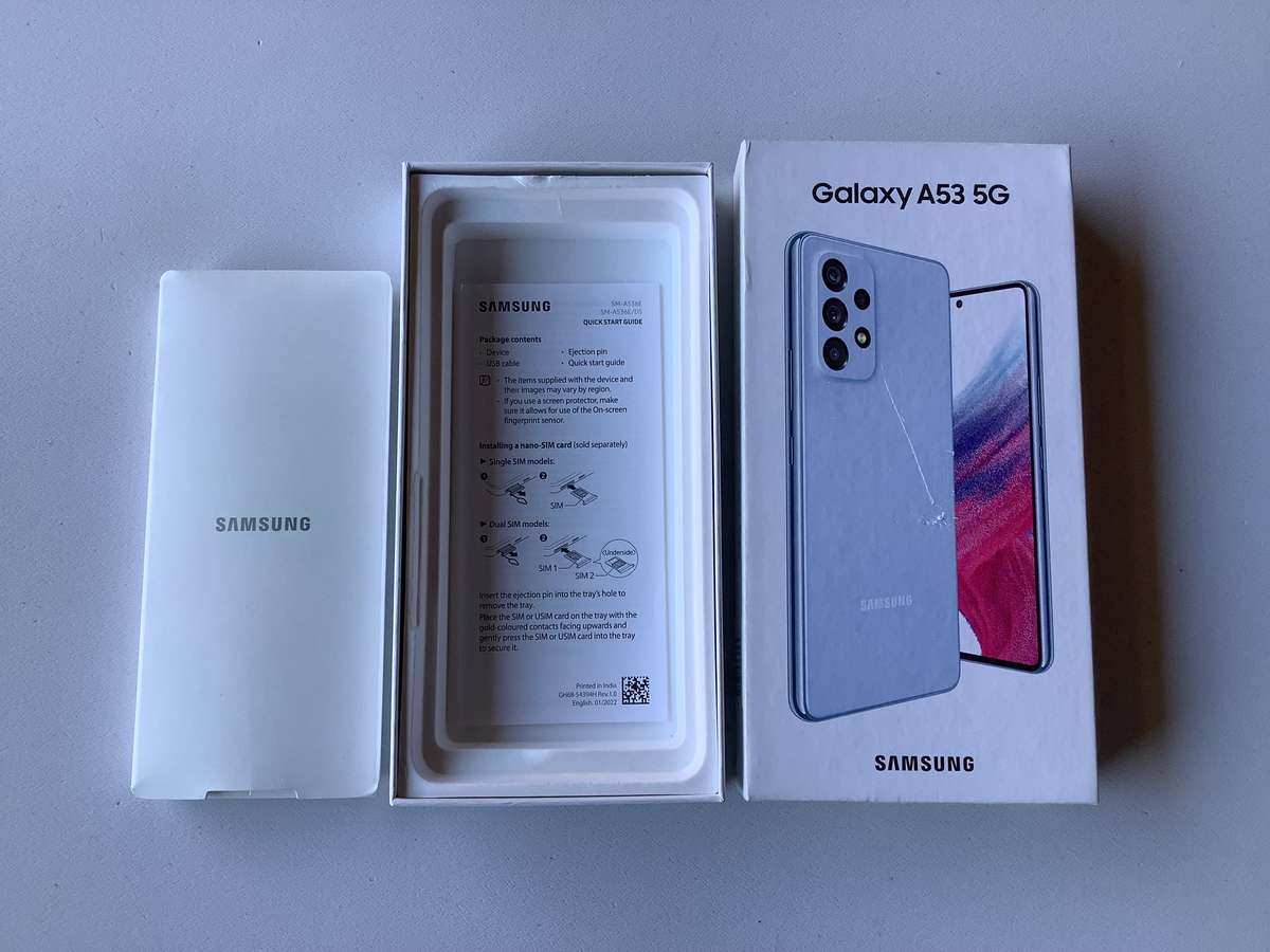 SAMSUNG A53 5G BOX.