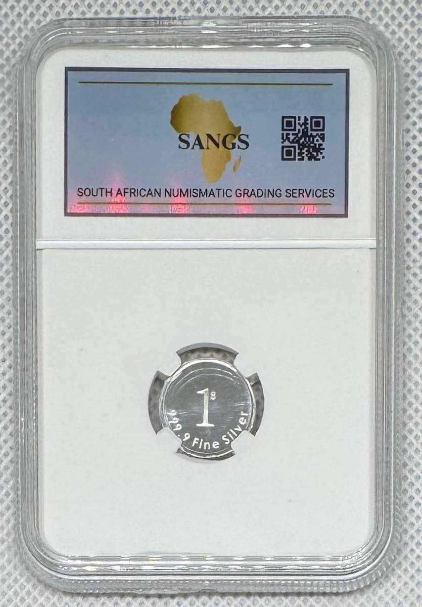 1/10oz SILVER 999.9 FINE - 1 SILVO 2025 - GRADED PL68 SANGS 2ND FINEST